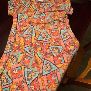 LulaRoe medium Carly little mermaid